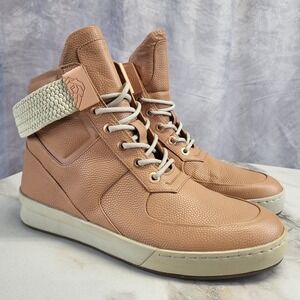 Magnus Alpha POAI Mid Leather Sneakers Men's Size 12 Maud/Salmon